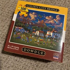 BRAND NEW IN BOX Eric Dowdle Golden Gate Bridge 500 Piece Puzzle | game night